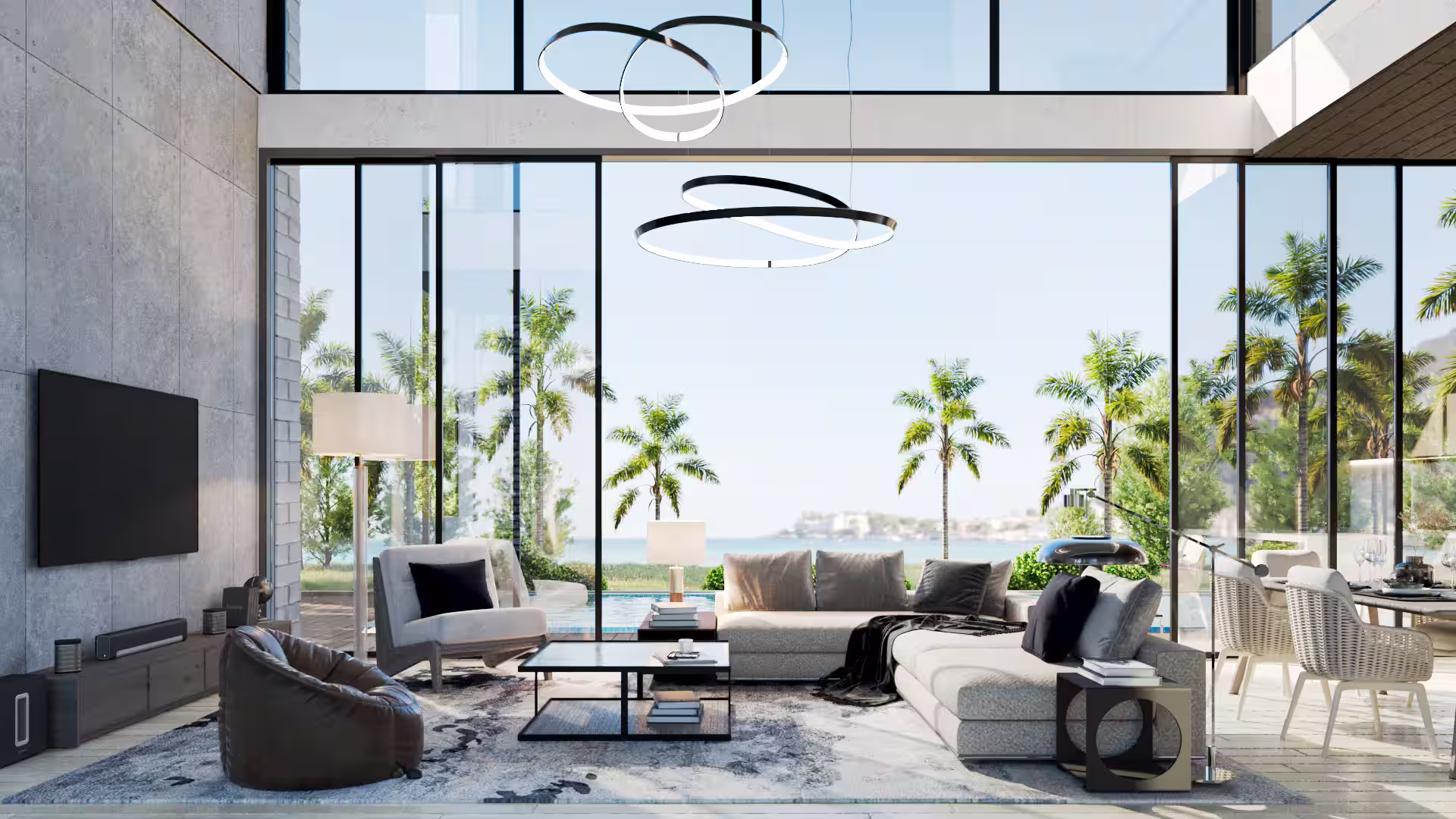 Modern Beach House Interior